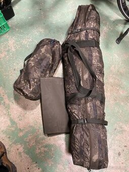 Bivak nash titan hide camo XL + židličky STARBAITS