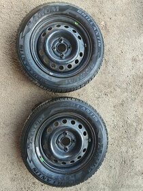 Prodám 2ks disků 5,5Jx14H2 ET49 + letní pneu 185/65/R14