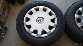 90% zimní kola Sebring 15" 5x100 Škoda Octavia 1