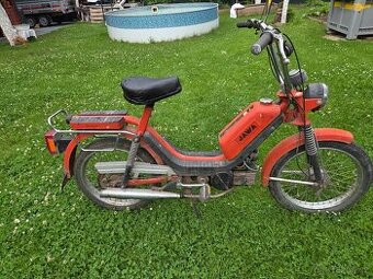 JAWA Babetta 210 s kartičkou, červená nový model 12.