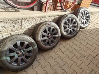 ALU kola originál VW 5x112 r15 zimní pneumatiky