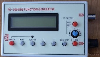 Generátor signálu FG-100 DDS 1Hz - 500kHz