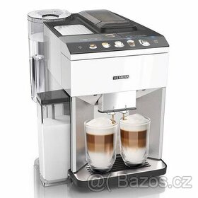 Espresso Siemens TQ507R02 bílé, autoMilk Clean, OneTouch