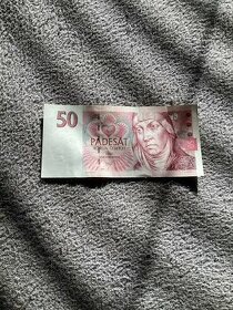 50-ti korunová bankovka z roku 1997