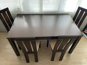Jídelní sestava stůl + 6x židle - 1