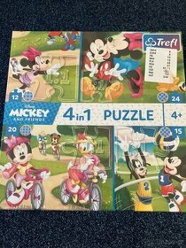 Zpět na výpis Mickey 4 v 1 puzzle NOVÉ Trefl - 1