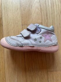 Jarní kožené boty DDStep vel. 23 dívčí - 1