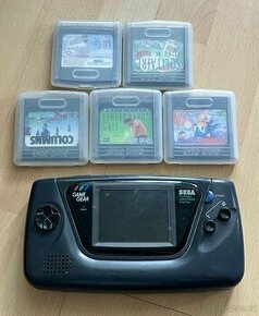 Sega Game Gear na nahradni dily + hry - 1