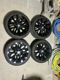 ALU kola R18 / 5x120 / original BBS / nove pneu