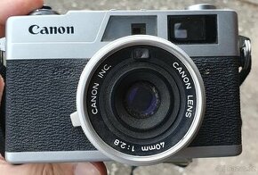 Canon Canonet 28 + blesk