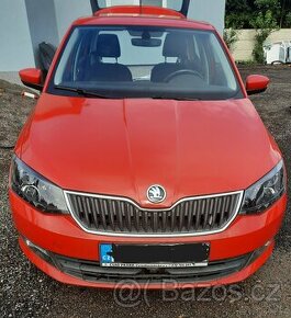 nd ze škoda fabia 3 999TSI 81kW, červená