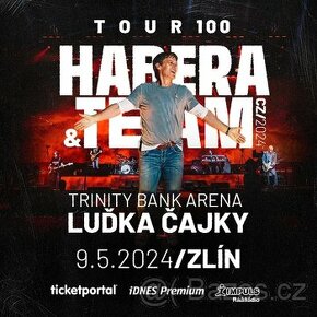 1 lístek na stání - Habera & TEAM Tour 9.5.2024 Zlín