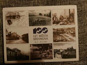 Soubor 3 památných výročních pohlednic 100 let města Břevnov - 1
