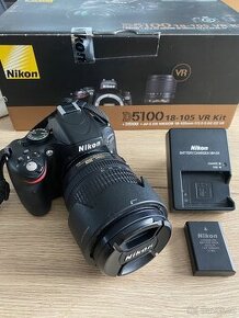 Nikon D5100, objektiv AF-S DX Nikkor 18-105mm f/3.5-6.5G