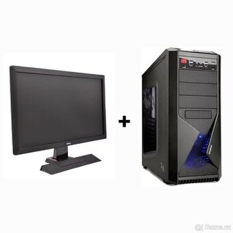 PC, Intel i5, SSD, GPU GeForce, 16Gb RAM + monitor 24"
