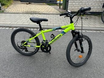 Dětské horské kolo 20" limetově žlutá ST500 Decathlon