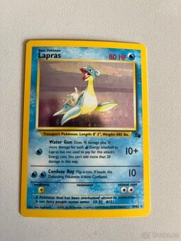 POKEMON LAPRAS FOSSIL VINTAGE HOLO