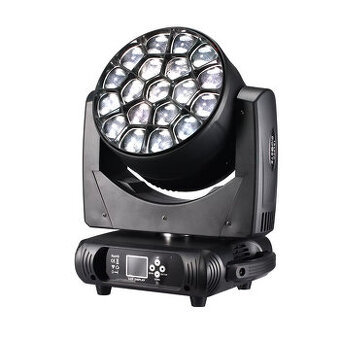 LED Rotačné Hlavy Zoom Wash 19X40W