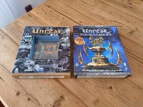 PC hry - "Unreal" a "Unreal Tournament" (SEALED, BIG BOX)