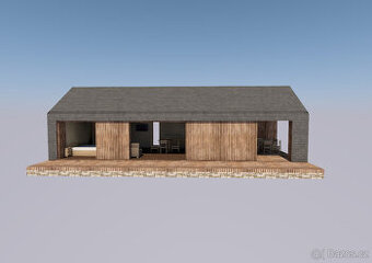 Modulovy dum Barnhaus 78 m2 na klič pasivni 2+KK - 1