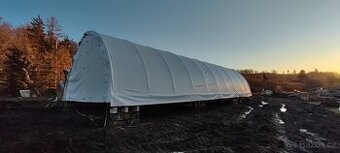 plachtová hala 6x18 metrov, plachta 900g