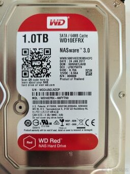 Prodam harddisk 1TB WD Red NAS