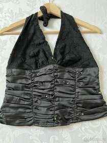 Personal - dáms. černý elegantní korzet – XS/S/M?
