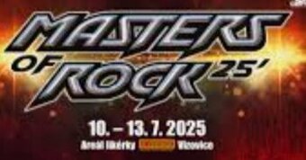 Masters of Rock Vizovice - koupím vstupenky.