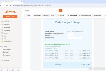 AC/DC Letňany 26.6. - lístky na prodej