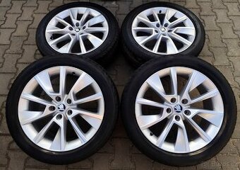 Alu kola originál Škoda Karoq 5x112 R18 Braga