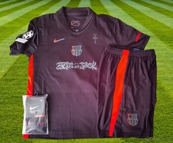YAMAL #10 dres FCB black Travis Scott Cactus Jack 115-155cm
