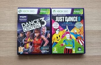 Pohybové/Taneční hry na Xbox 360