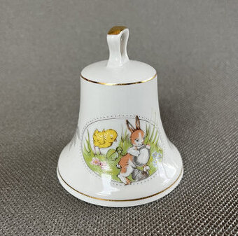 Porcelánový velikonoční zvonek 8.5 cm, Pirkenhammer - 1