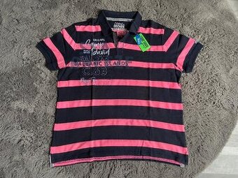 Značkové polo tričko s límečkem CAMP DAVID = XXXL