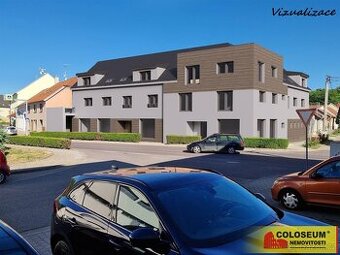 Hrušovany nad Jevišovkou, byt 3+kk, 77m2, balkon, novostavba