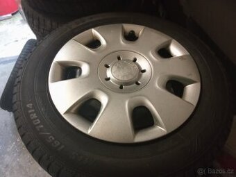 sada zimních pneu 165/70r14+disky