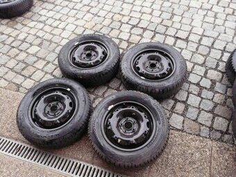ZIMNÍ PNEU + DISKY 165/70R14 VW SEAT ŠKODA