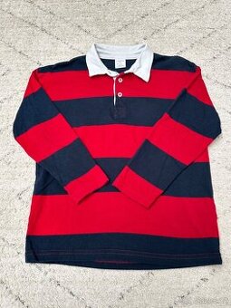 Chlapecké polo triko Lindex dlouhý rukáv vel 122 pro 6 - 7 l