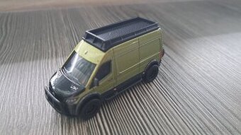 HotWheels Premium - Mercedes Sprinter - pouze rozbalené