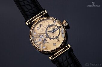 Jedinečné starožítné 8-denní hodinky HEBDOMAS 1910