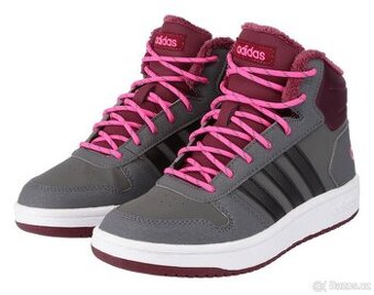 Nové Dětské zateplené tenisky vel.40/25cm- HOOPS MID