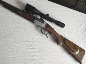 Raritní zlamovací kulovnice Julius Hessmer  8,15x46R