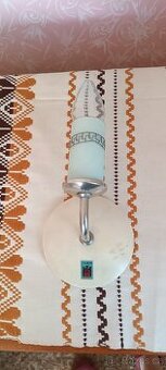 Retro lampička na zeď ve tvaru svícnu – 70. léta