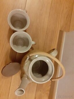 Keramické hrníčky s konvičkou