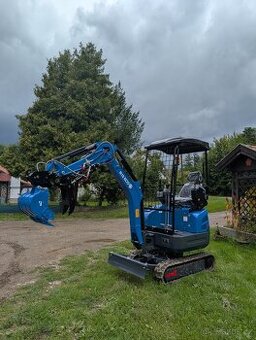 Bagr Rippa R15 s motorem Kubota D722