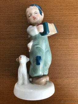 Porcelánová soška