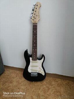 Elektrická kytara-Harley Benton ST-Junior BK Standard Series