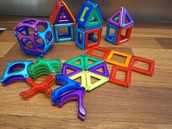 Magnetická stavebnice Powerclix 50 ks