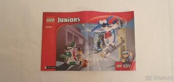 LEGO Juniors 10720 Pronásledování s policejní helikoptérou
