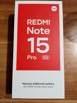 Xiaomi Redmi Note 15 Pro 5g 8GB/256GB Titanium
